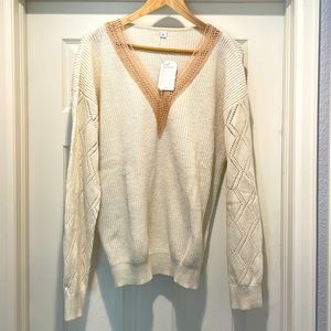 Lovely cream sweater